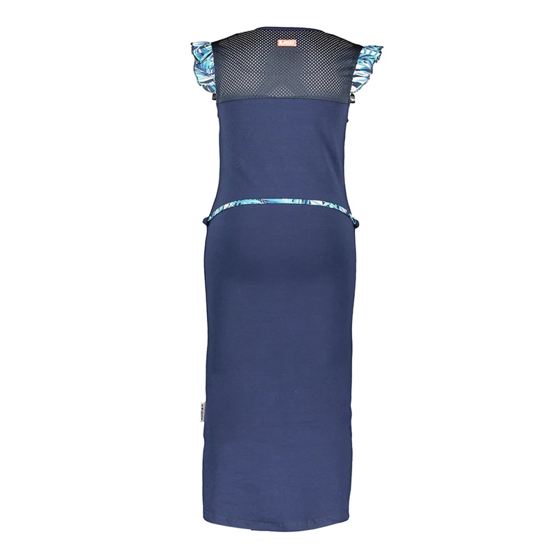 B.NOSY jurk Y102-5830 blauw