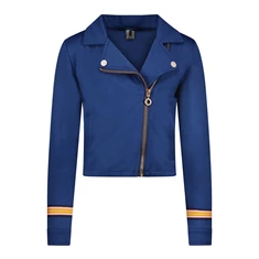 B.NOSY meisjes biker jacket Y202-5331-114 blauw