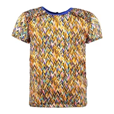 B.NOSY meisjes blouse Y102-5440 multicolor