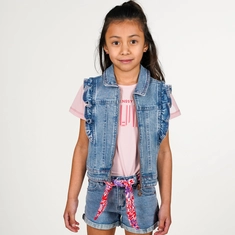 B.Nosy meisjes denim gilet