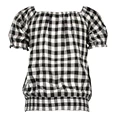 B.NOSY meisjes shirt Y103-5150/009 zwart