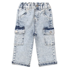Bakkaboe meisjes cargo jeans