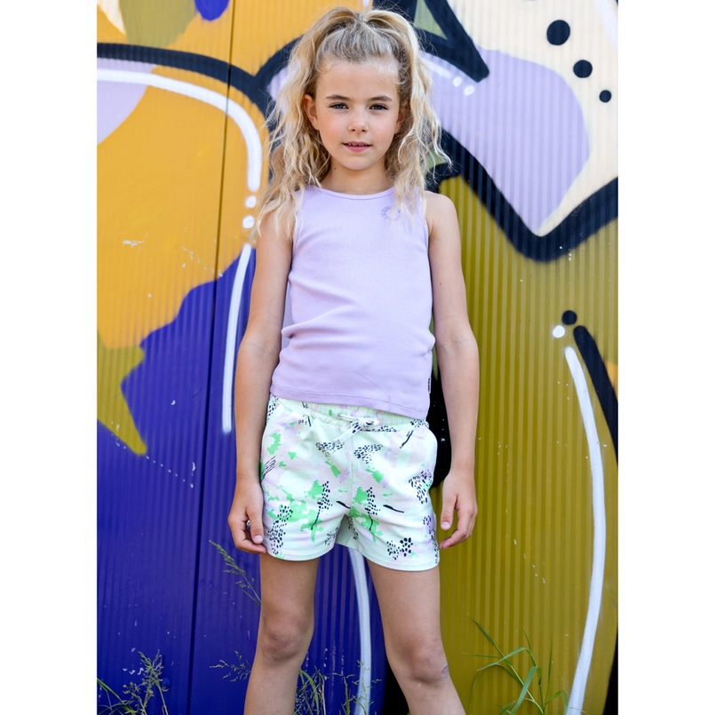 Blue Rebel meisjes sweat short