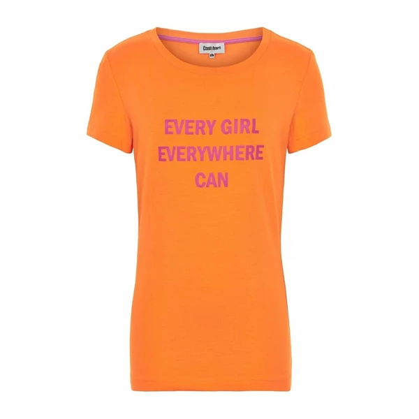 Cost:bart meisjes shirt INNASS oranje