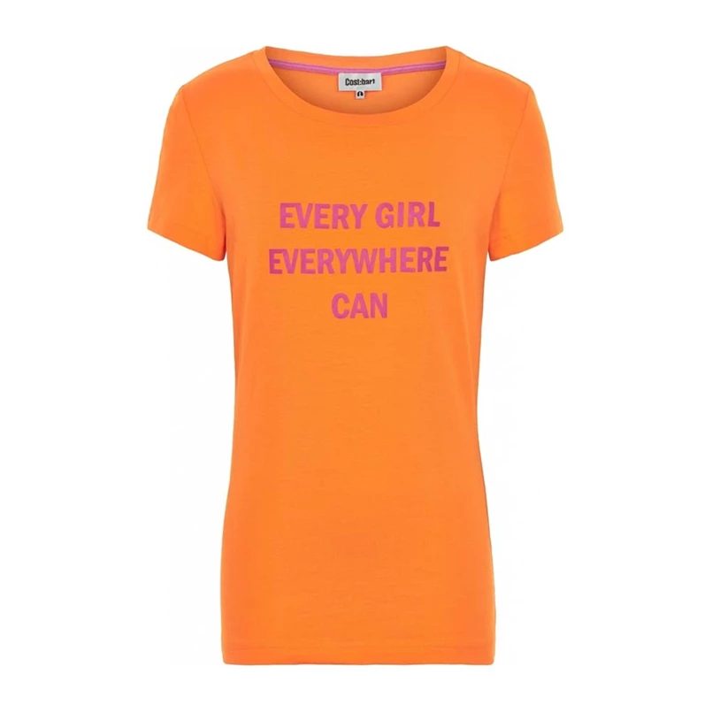 Cost:bart meisjes shirt INNASS oranje