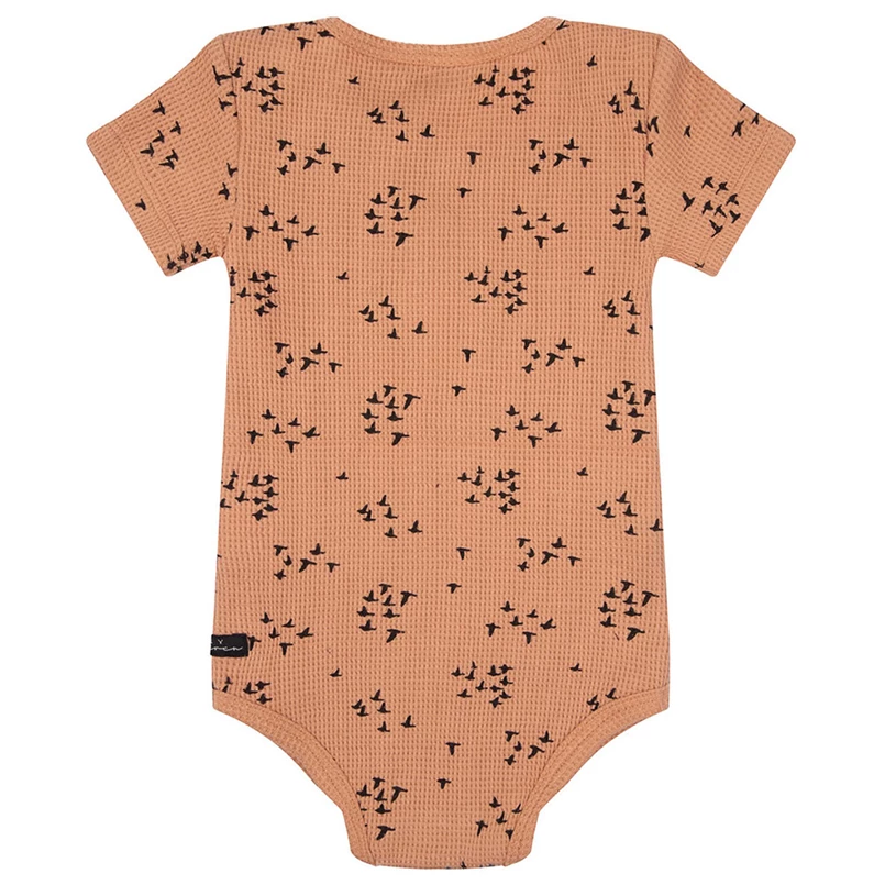 Daily7 meisjes romper D7NG-S22-7031 bruin