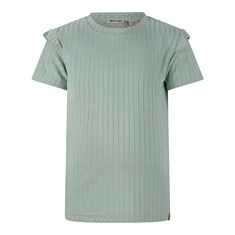 Daily7 meisjes shirt D7G-S22-3110 mint groen