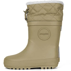 Druppies gevoerde regenlaarzen - winter boot