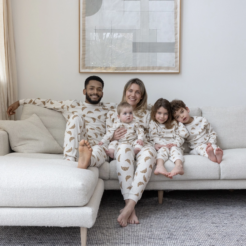 Feetje volwassen wafelpyjama - Family Edition
