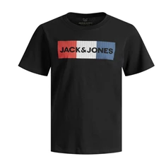 Jack & Jones Junior jongens shirt 12152730 zwart