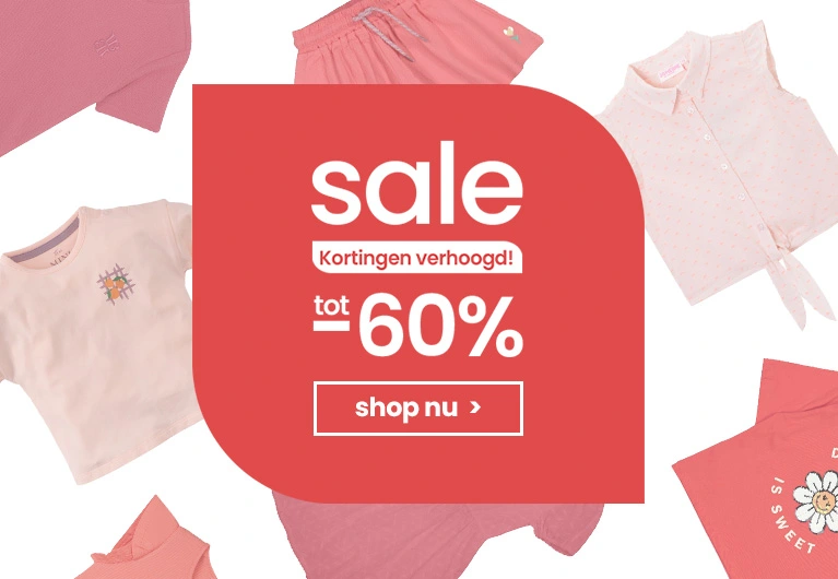 Kortingen verhoogd! Sale tot -60%