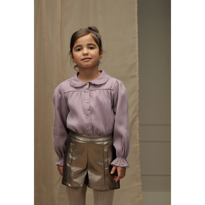 Le Chic fake leather korte broek Doutzen