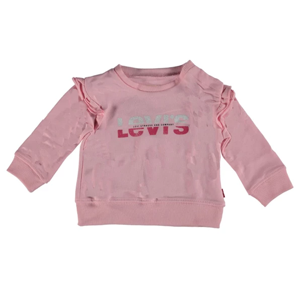 Levi's meisjes sweater ED596 roze
