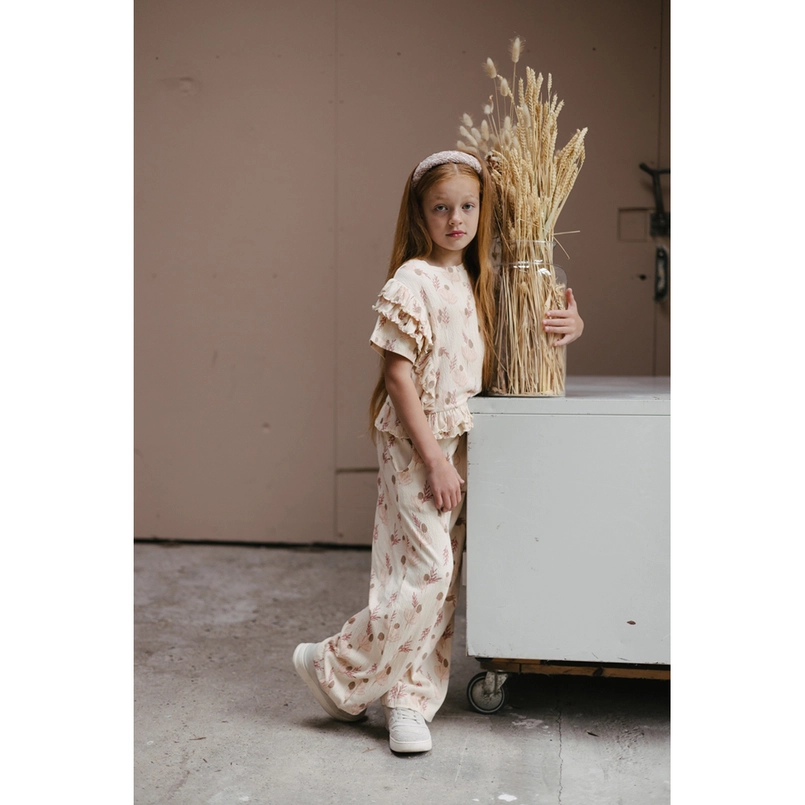 LEVV meisjes wide leg broek