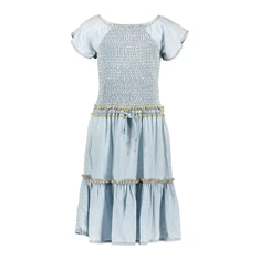 Like Flo meisjes jurk F102-5822 blauw