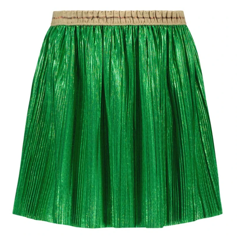 Like Flo meisjes metallic plisse rok