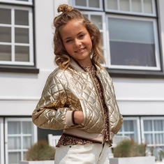 Like Flo meisjes reversible bomberjack