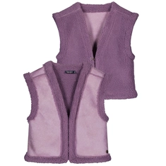 Like Flo meisjes reversible teddy gilet
