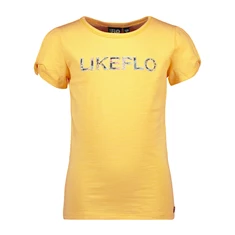 Like Flo meisjes shirt F102-5446 geel