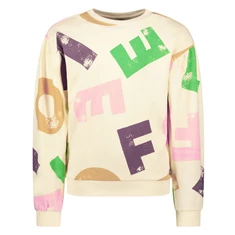 Like Flo meisjes sweater F208-5387-035 ecru