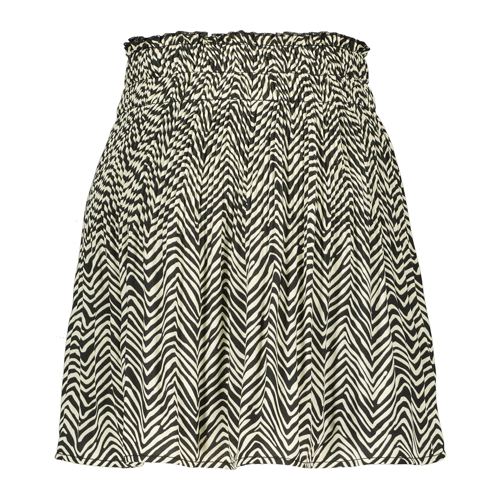 Plisse rok online zwart wit