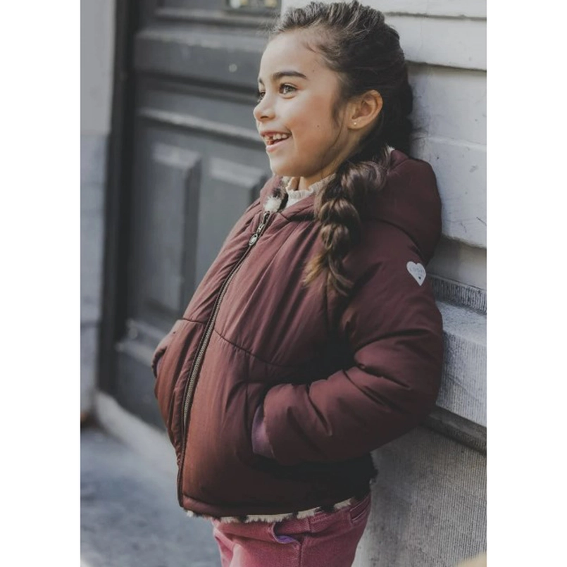 Looxs Little meisjes reversible winterjas