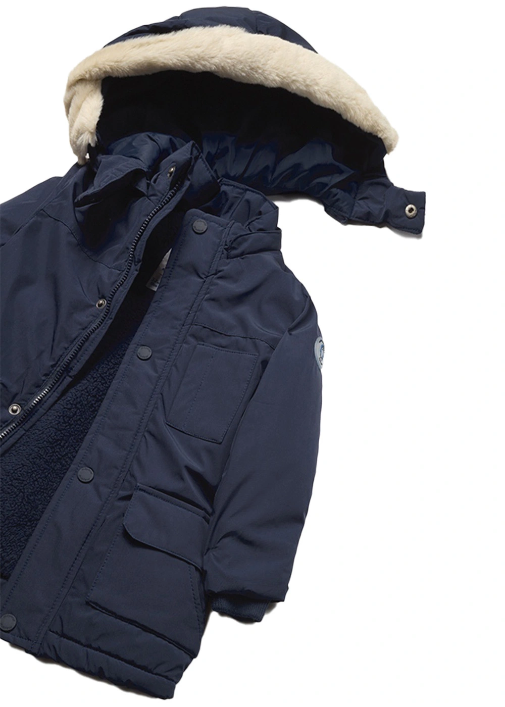 Winterjas jongens store maat 98