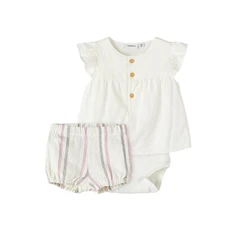 Name It 3-delig meisjes set 13202476/NBFHEKINE wit