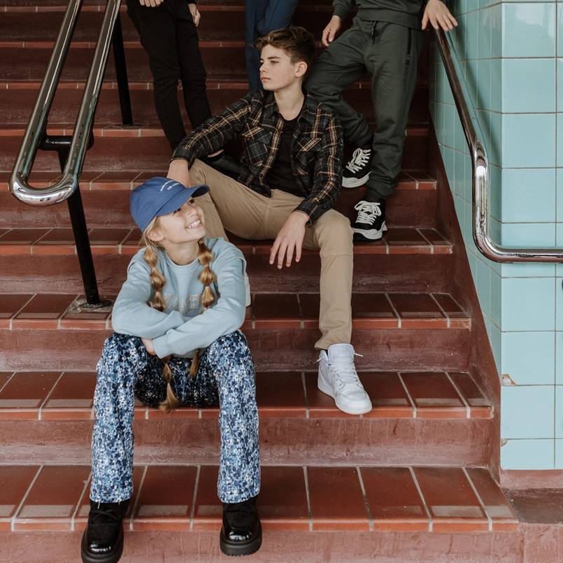No Way Monday meisjes flared broek