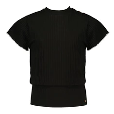 NoBell meisjes shirt Q202-3404/014 zwart