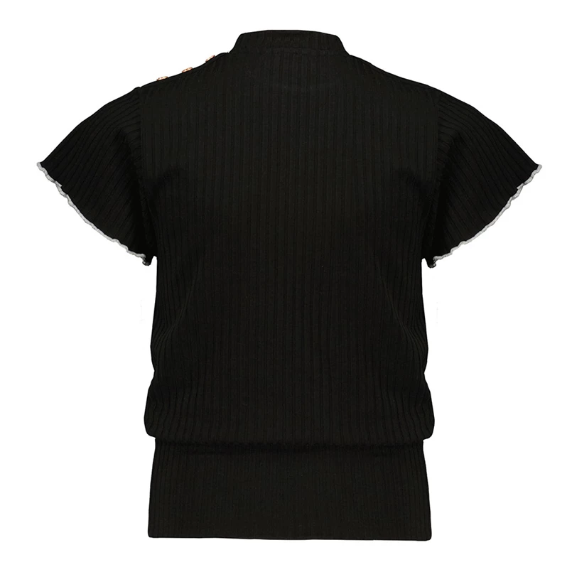NoBell meisjes shirt Q202-3404/014 zwart