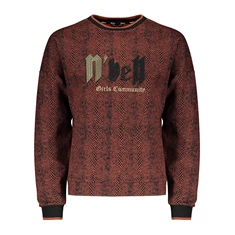NoBell meisjes sweater Q108-3301/423 bruin