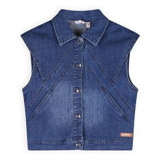 NoNo meisjes denim gilet