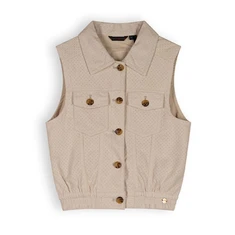 NoNo meisjes fake suede gilet