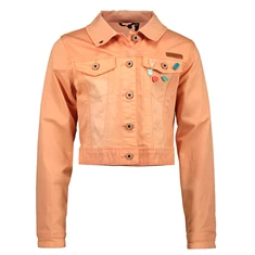 NoNo meisjes jacket N203-5304/530 zalm-oranje