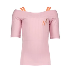 NoNo meisjes off-shoulder shirt N002-5410 roze