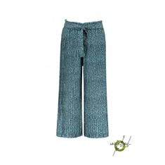 NoNo meisjes plissé culotte broek N112-5605 blauw