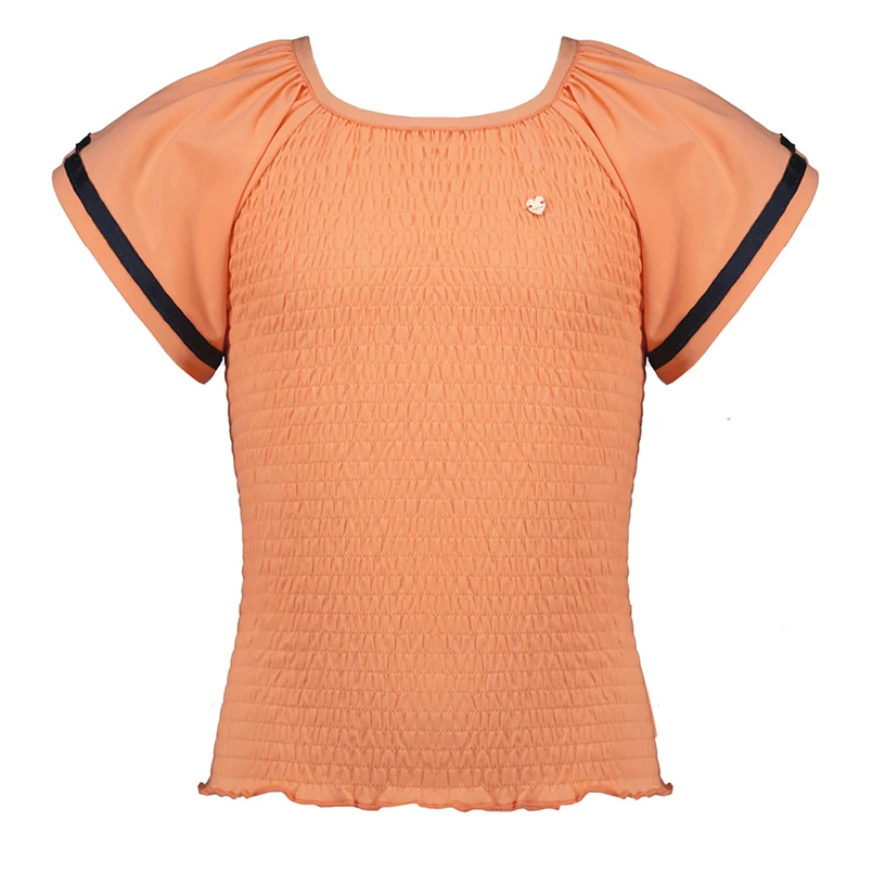 NoNo meisjes shirt N203-5402/530 oranje