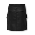 ONLY meisjes fake leather rok
