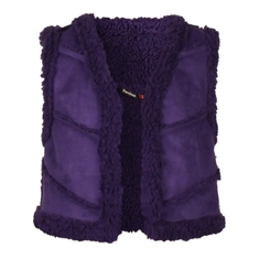 Persival suedine gilet
