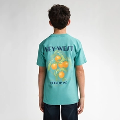 Petrol jongens t-shirt