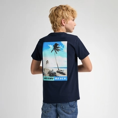 Petrol jongens t-shirt