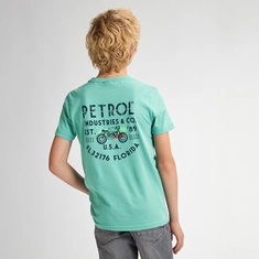 Petrol jongens t-shirt