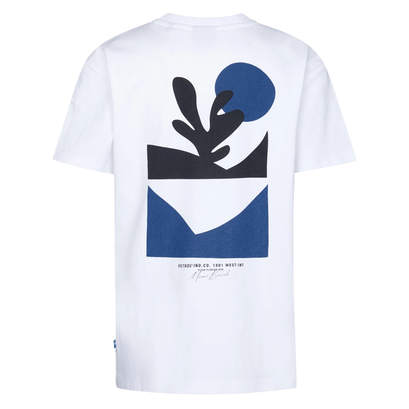 Petrol jongens t-shirt