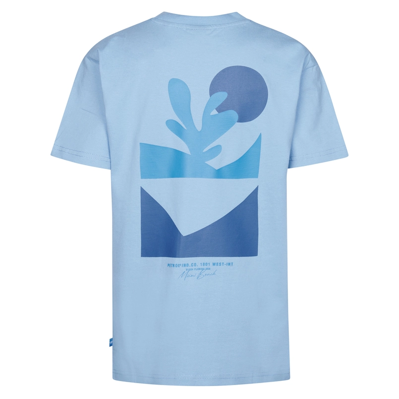 Petrol jongens t-shirt