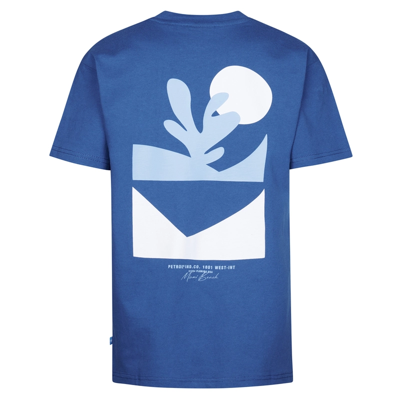 Petrol jongens t-shirt