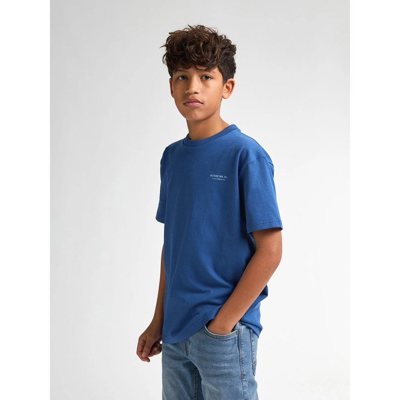 Petrol jongens t-shirt