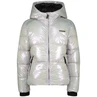 Raizzed metallic meisjes winterjas