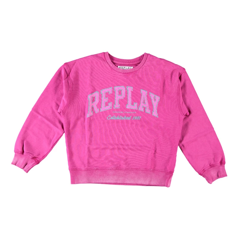 Replay meisjes sweater SG2095.056.22990M roze