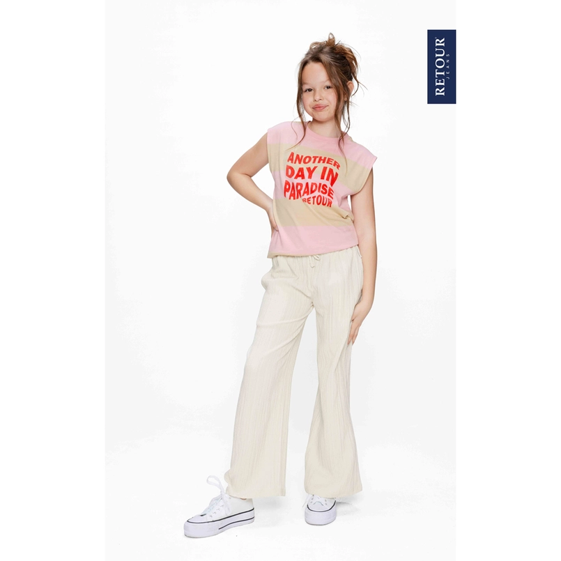 Retour Jeans meisjes wide leg broek
